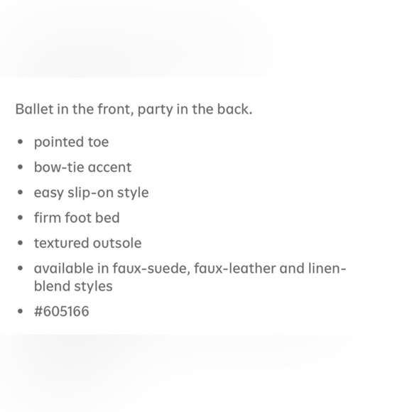 Old Navy Linen Ballet Mule, size 8 - Picture 8 of 8